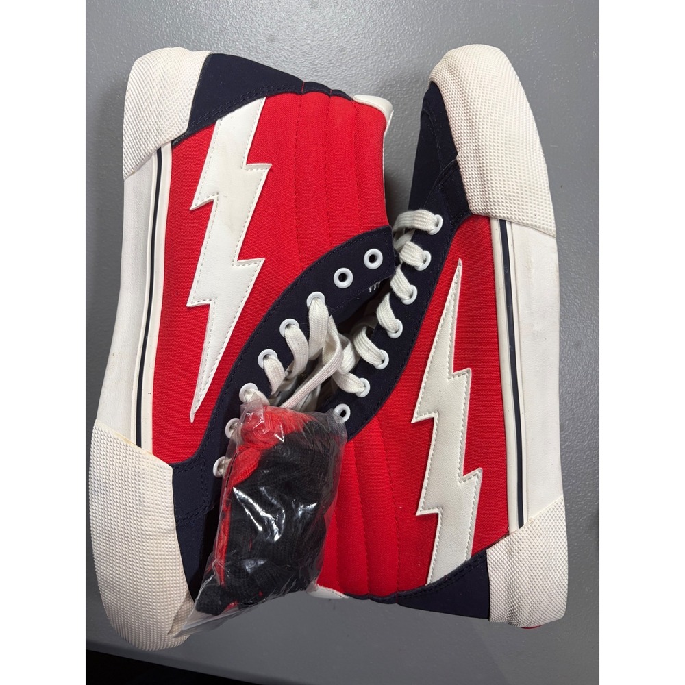Revenge x Storm High Top Sneakers Mens 10 Red White Blue Vol 2 Vincent Nazza